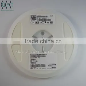 Capacitors CC0603KRX7R9BB332 0603 50V 332 NEW thumbnail-1