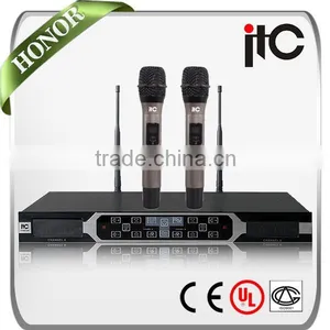 ITC T-521UF Best Selling Auto Frequency Matching FM Wireless Microphone for Teachers thumbnail-1