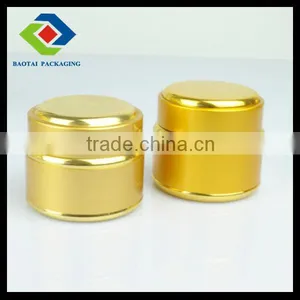 15gm/30gm/50gm Gold Aluminun Cream Jar for Cosmetic Packaging Daily Use thumbnail-1