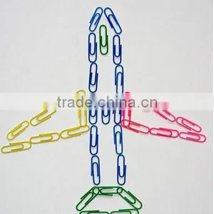 Color Vinyl Coated Paper Clips thumbnail-2