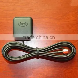 Car GPS Navigation Antenna Aerial With SMA Male Connector 3M Cable H1E1 SMA Male Straight Mcx GPS Antenna 1575.42MHz thumbnail-5