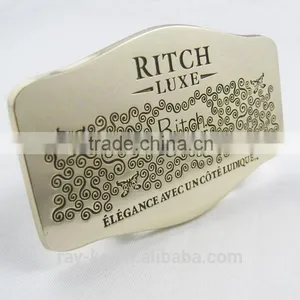 Custom Engraved Logo Metal Plate thumbnail-1