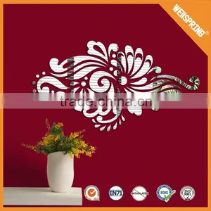 Big Sale Eco-friendly Round Mirror Shape Pet Wall Sticker thumbnail-1