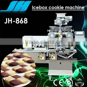 JH868 Automatic Black and White Icebox Cookie Machine thumbnail-1