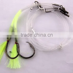 Groper Heavy Duty Rigs Two Flasher 13/0 Recurve Circle Hooks Effective on Other Deep Water Fish thumbnail-1