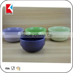 China Factory Color Glazed Stoneware Cereal Bowl Ceramic Soup Bowls Logo Black thumbnail-5