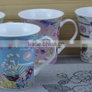 14OZ Kitty Cat Fully Decal Printed Ceramic Mug, Shiny Surface New Bone China Coffee Cup, KL5001-10705 thumbnail-5