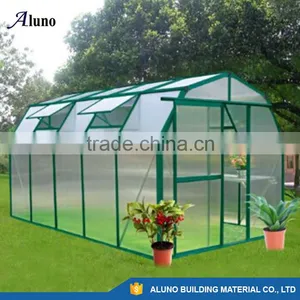Solid Polycarbonate Clear Greenhouse Single Sliding Door thumbnail-1