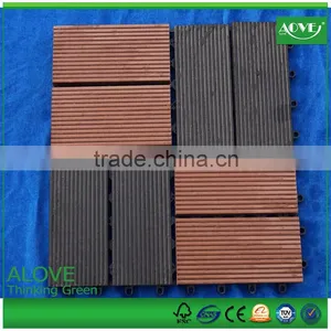 Eco Friendly Wpc Decking DIY Floor Interior/exterior /planing /anti-corrosion thumbnail-1