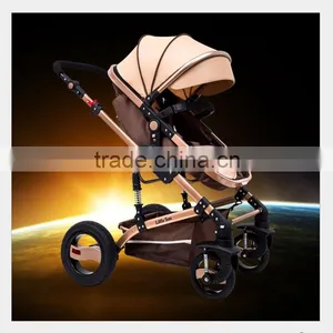Super Strong Deluxe XL Stroller 2 in 1 Baby Stoller thumbnail-2