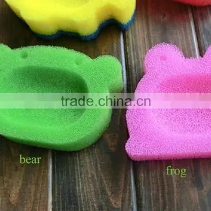 Wholesale Custom Colorful Forg Shape Sponge Box Soap Dish Supplier's Choice thumbnail-5