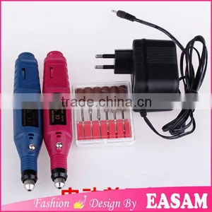 2016 Electric Manicure Pedicure Machine Nail Art File Drill Pen 6 Bits Quality Choice thumbnail-1
