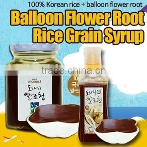 Balloon Flower Root Rice Grain Syrup/280g, 330g Rice Grain Syrup100% Korean Rice Balloon Flower Root thumbnail-1