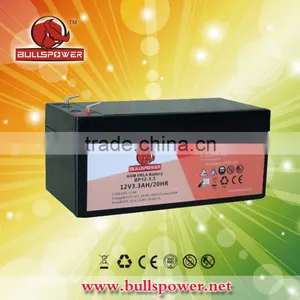 12v 2.5a Battery Rechargeable 6 Volt Battery Led Battery for Security System BP12-3.3 thumbnail-1