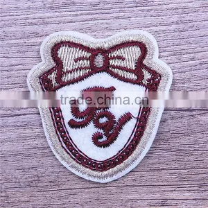 OEM Custom Micro Embroidered Patches India Leather Labels thumbnail-2