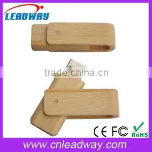 2016 Best Wooden Promotion Items, Bamboo Swivel Usb Stick 512MB-64GB thumbnail-3