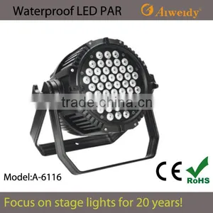 RGBW Outdoor Waterproof 54x3 Watt IP65 LED PAR CANS thumbnail-1