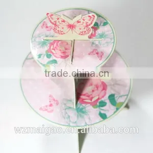 2 Tier Cardboard Cupcake Stands thumbnail-1