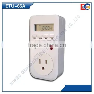 USA 7 Days Program Digital Timer With Standard Grounding thumbnail-1