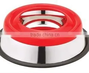 Anti Skid Bowl With (Anti Splash With Coloured Ring) thumbnail-1