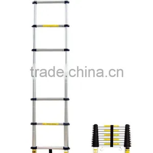High Quality Aluminium Telescopic Ladder EN131 thumbnail-1