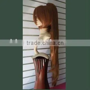 Top Quality Long Hair With Ponytail Mens Cosplay Wig thumbnail-1