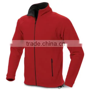 FLEECE JACKET:- LADIES HIGH COLLAR ZIP UP CVC FLEECE JACKET thumbnail-2
