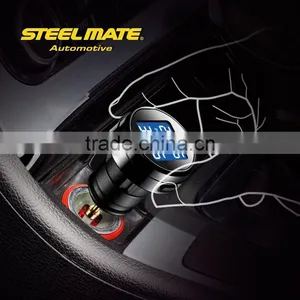 2015 Steelmate TP-74B Lcd Monitor Tpms Goldwing,bike Tyre Pressure Gauge, Universal Sensor Tpms thumbnail-1
