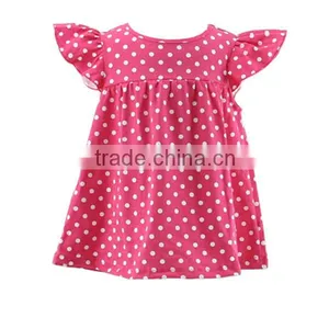 The Latest Fashions Children's Boutique Clothing Polka Dots Baby Girls Dress Princess Dress thumbnail-4