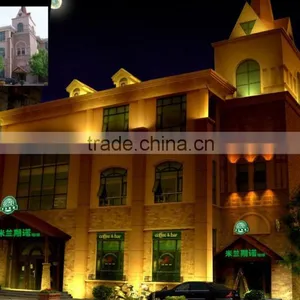 10w Warm Yellow Led Flood Light for Building Decoration Lighting thumbnail-5