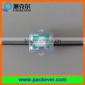 Black Cable Ws2811/sm16703/ucs1903 RGB 12mm 5V Square LED Pixel String thumbnail-1