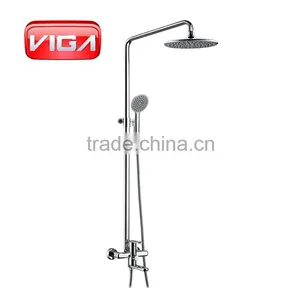 VIGA Round Chrome Shower Faucet H59A Brass Shower Tap Toilet Shower Mixer thumbnail-6