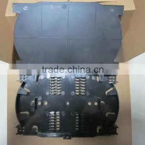 24 Cores ABS Plastic Fiber Optic Splice Tray,12 Port Fiber Optic Splice Tray thumbnail-4