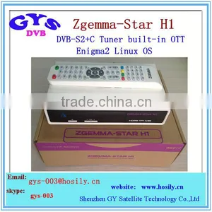 Enigma2 Zgemma Star H1 HD Satellite tv Receiver Linux OS Zgemma Star H1 With Internet Connection thumbnail-1