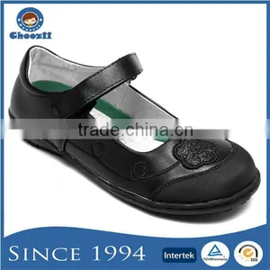 2016 Wholesale Cheap Girls School Uniform Shoes With Flower thumbnail-1