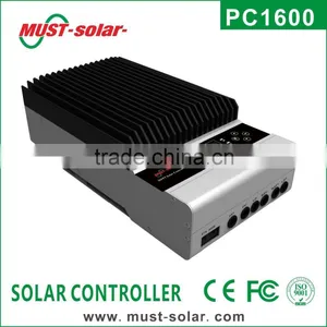 <MUST Solar> Hot! New Design 45A PV Energy Regulator 12V 24V 48V Solar Charge Controller thumbnail-1