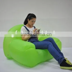Air Filled Inflatable Transparent Sofa Furniture Single Leisure Inflatable Sofa thumbnail-2
