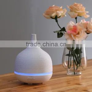 Newest 500ml Translucent Porcelain Aroma Humidifier With Timer, Ceramic Ultrasonic Essential Oil Diffuser,home Aroma Diffuser thumbnail-2