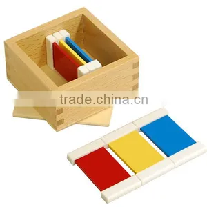 Montessori Sensorial Educational Toys for Color Tablets Plastic (1st Box) thumbnail-1