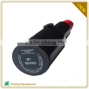 Customed Cheaped Lipstick Sticker Label With Double Layer Stickers thumbnail-4