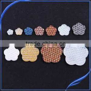Moissanite Wholesale 2015 New Drop Silver Button With Whole Resin Stone thumbnail-5
