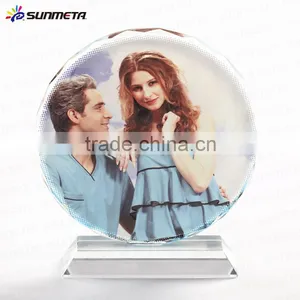 Wholesale Sublimation Crystal Wedding Decoration Gift Showpieces For Wedding Pictures thumbnail-4