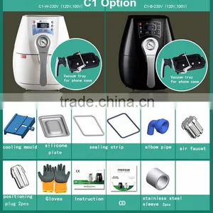 MINI 3D Vacuum Sublimation Machine for Phone Case/Mugs Heat Transfer Printing Machine JG-m1 thumbnail-2