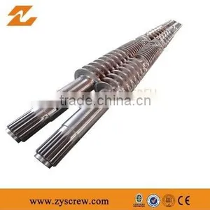 Plastic Machine/machinery Extruder Conical Screw Barrel / Set for PVC Plastic Products thumbnail-2