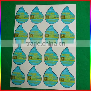 Double Sides Printing Silver Self-adhesive Label Sticker for Plastic Bottle thumbnail-4