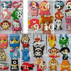 Soft PVC Luggage Tags With Customer Logos thumbnail-2