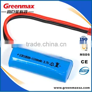 High Quality 3.7v 1800mah 18650 li Ion Battery thumbnail-3