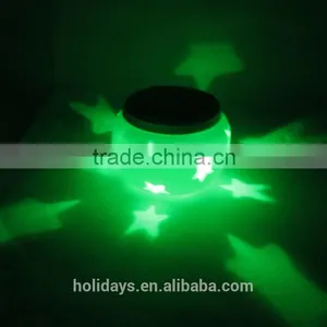 2015 New Style Ceramics Vat Shape Star Projector Solar Light thumbnail-3