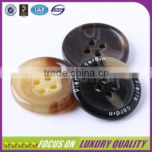 High Quality Customer Made Overcoat Fashion Plastic Button thumbnail-1