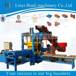 Concrete Interlocking Making Machine QTF3-20 Machine to Make Concrete Blocks Export to South Africa thumbnail-1